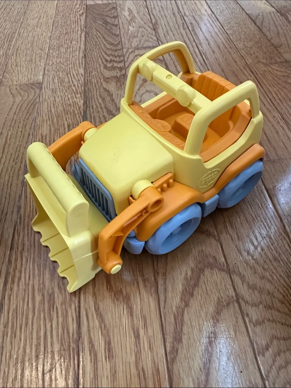 Green Toys Construction Vehicle Toy Set - Yellow, Green, Blue